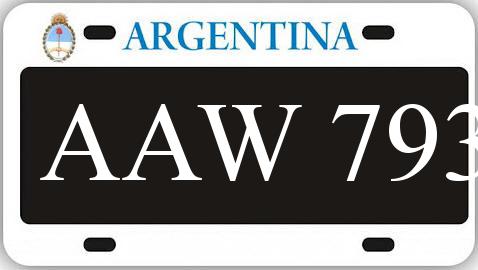 Patente AAW793