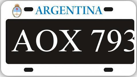 Patente AOX793