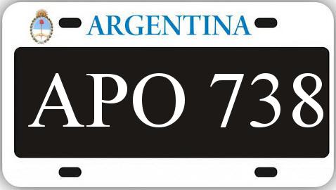 Patente APO738