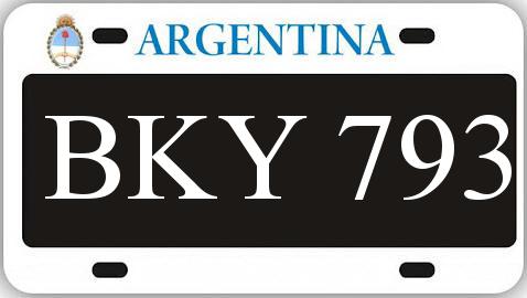 Patente BKY793
