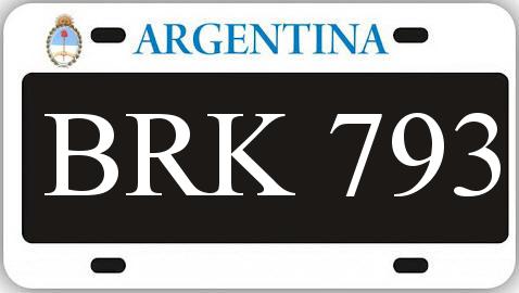 Patente BRK793