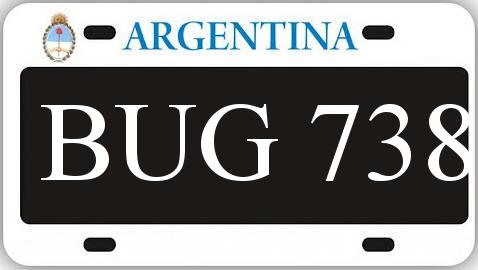 Patente BUG738