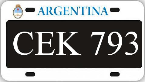 Patente CEK793