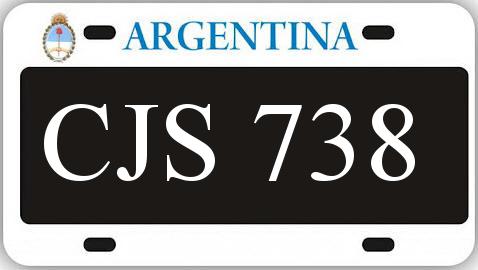 Patente CJS738