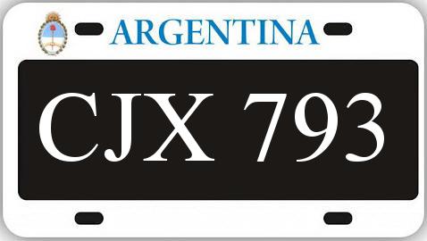Patente CJX793