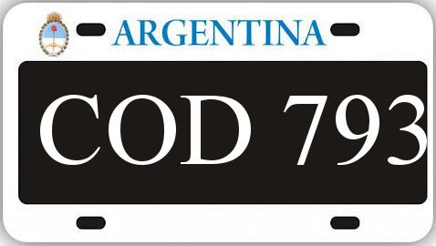 Patente COD793