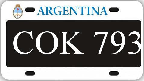 Patente COK793