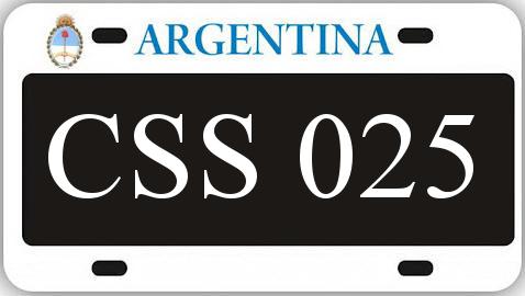 Patente CSS025