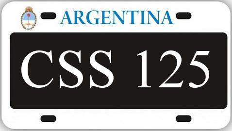 Patente CSS125