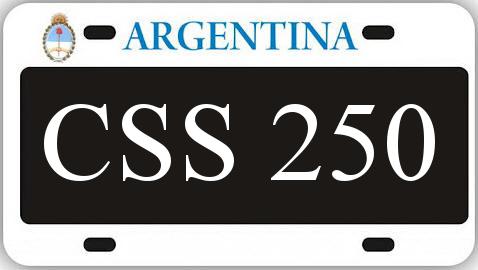 Patente CSS250