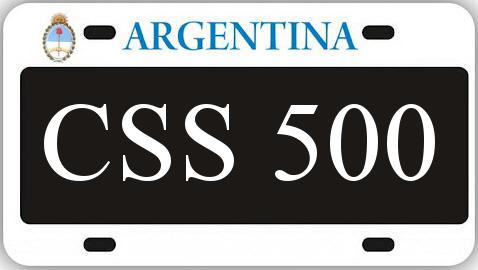 Patente CSS500