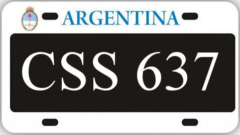 Patente CSS637