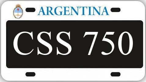 Patente CSS750
