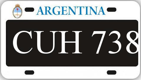Patente CUH738