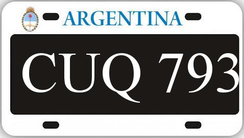 Patente CUQ793