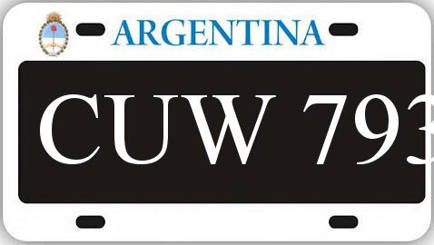 Patente CUW793