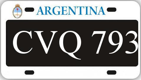 Patente CVQ793