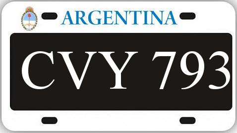 Patente CVY793