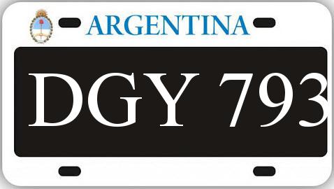 Patente DGY793