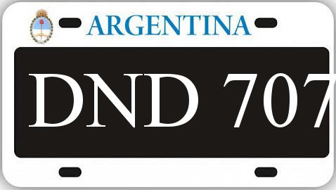 Patente DND707