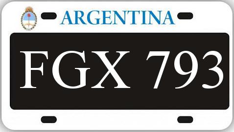 Patente FGX793
