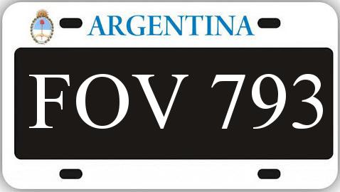 Patente FOV793