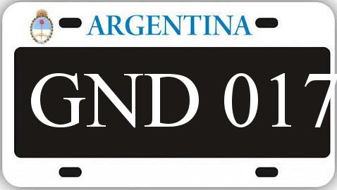 Patente GND017