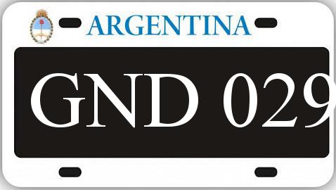 Patente GND029