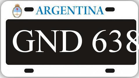Patente GND638
