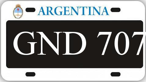Patente GND707