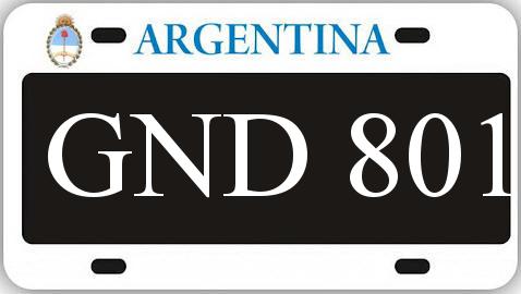 Patente GND801