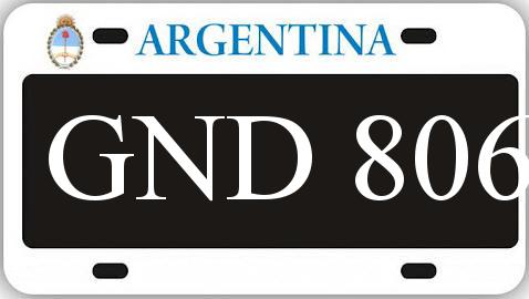 Patente GND806