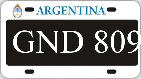 Patente GND809