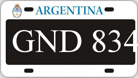 Patente GND834