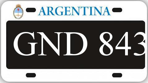 Patente GND843