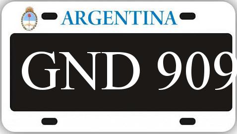 Patente GND909