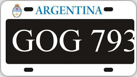 Patente GOG793
