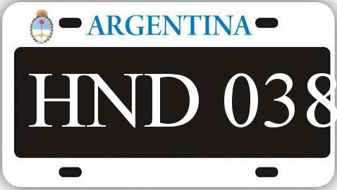 Patente HND038