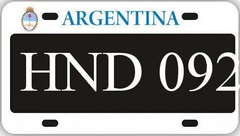 Patente HND092