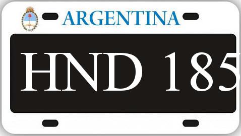 Patente HND185