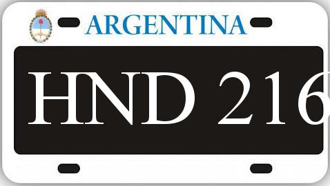 Patente HND216
