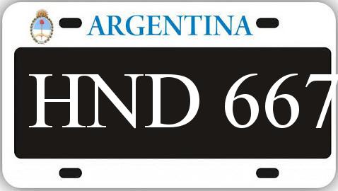 Patente HND667