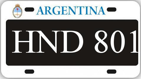 Patente HND801