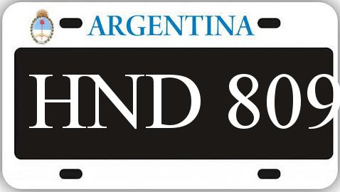 Patente HND809