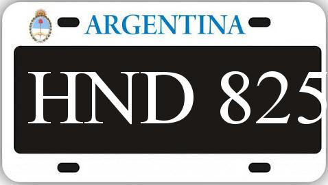 Patente HND825
