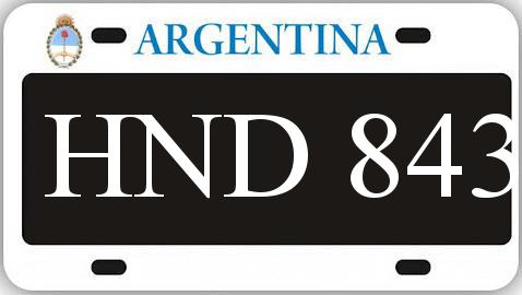Patente HND843