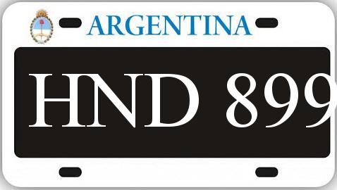 Patente HND899