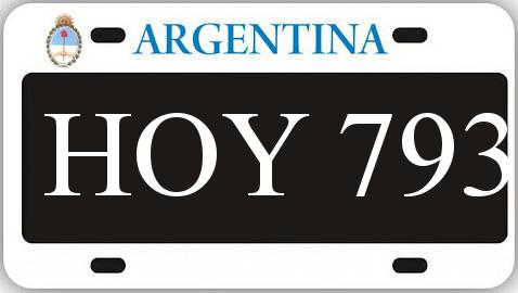 Patente HOY793