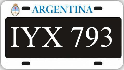 Patente IYX793