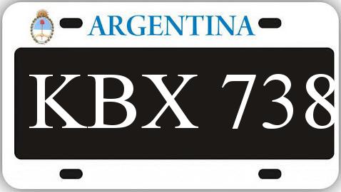 Patente KBX738